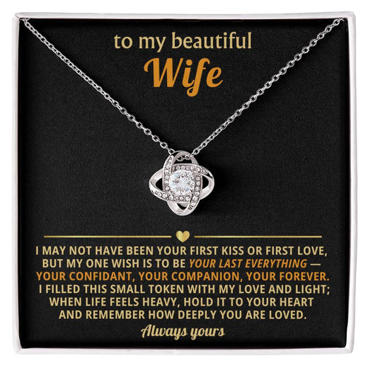 To my beautiful Wife,  I filled this small token with my love and light