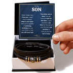 TO MY SON SKIES BRACELET