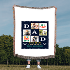 Best Dad Ever - Woven Blanket