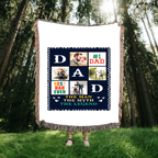 Best Dad Ever - Woven Blanket